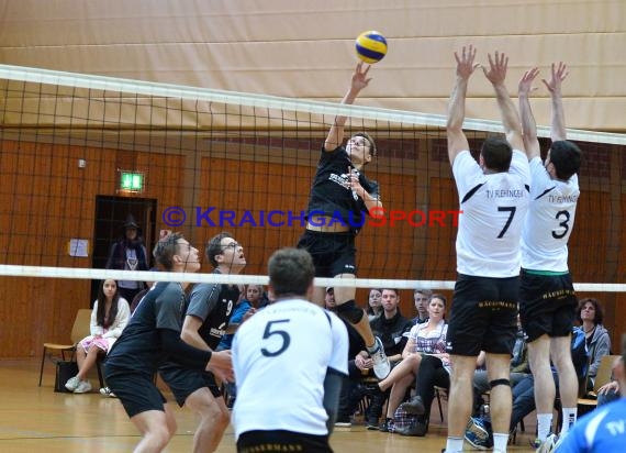 Volleyball Herren Verbandsliga SG Sinsheim/Waibstadt/Helmstadt gegen FV Flehingen 04.11.2017 (© Siegfried Lörz)